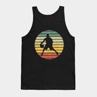 Vintage Basketball silhouette Tank Top